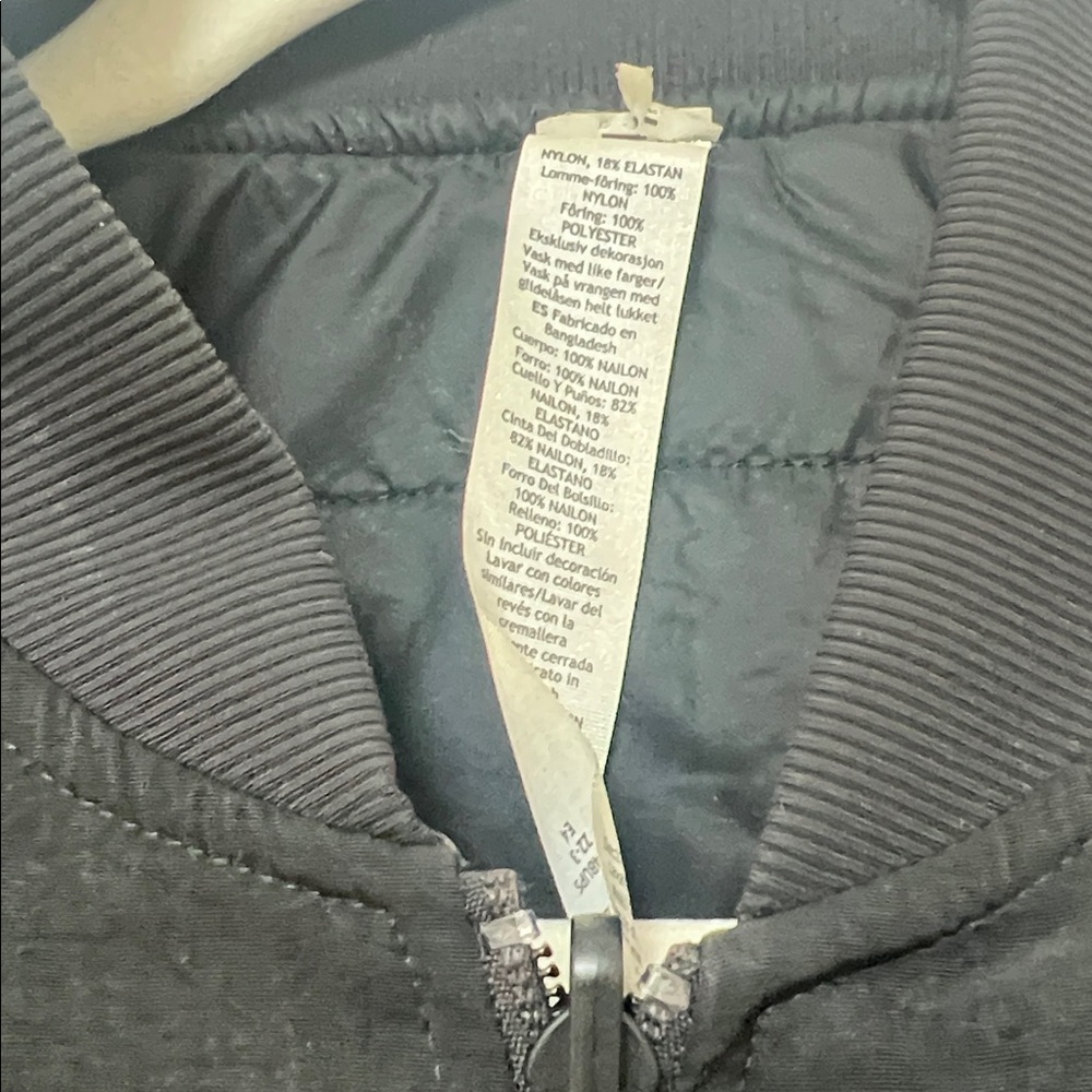 Lululemon Black Bomber Jacket - Picture 2 of 5
